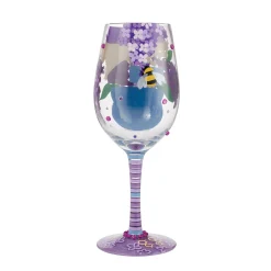 Hot Enesco Gift Wine Glass Best Grandma Ever