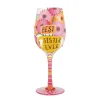 Clearance Enesco Gift Wine Glass Best Sister Ever