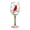 Shop Enesco Gift Wine Glass Cardinal Beauty