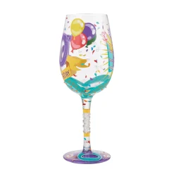 Discount Enesco Gift Wine Glass Happy 50th Birthday