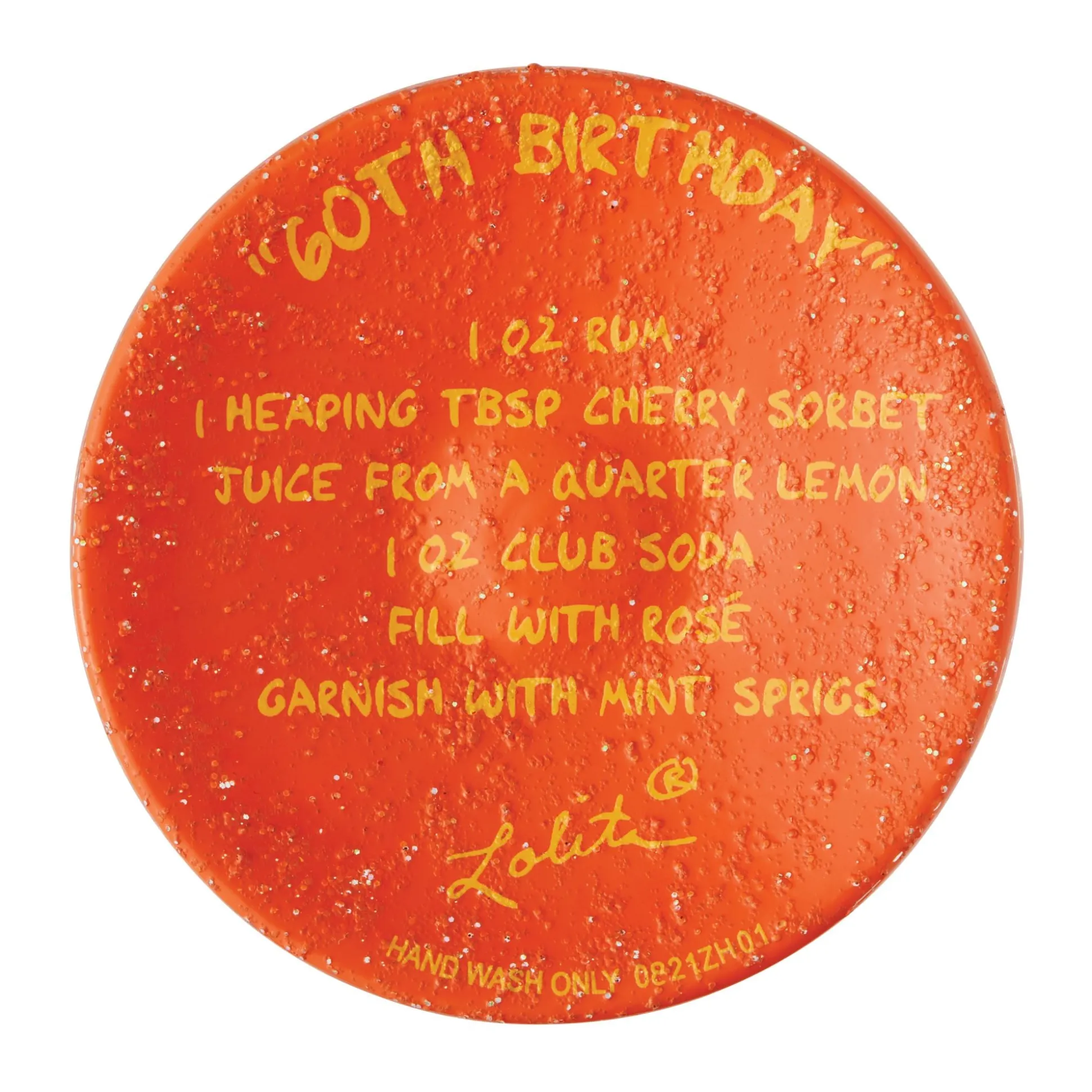 Outlet Enesco Gift Wine Glass Happy 60th Birthday