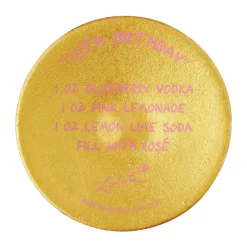 Outlet Enesco Gift Wine Glass Happy 70th Birthday