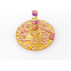 New Enesco Gift Wine Glass Queen For A Day