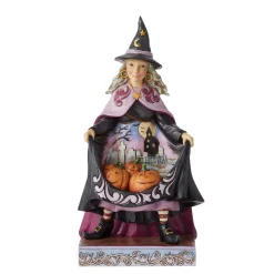 Sale Enesco Gift Witch with Pumpkins Skirt Fig