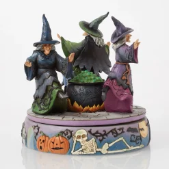 Flash Sale Enesco Gift Witches Rotating Cauldron Fig