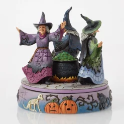 Flash Sale Enesco Gift Witches Rotating Cauldron Fig