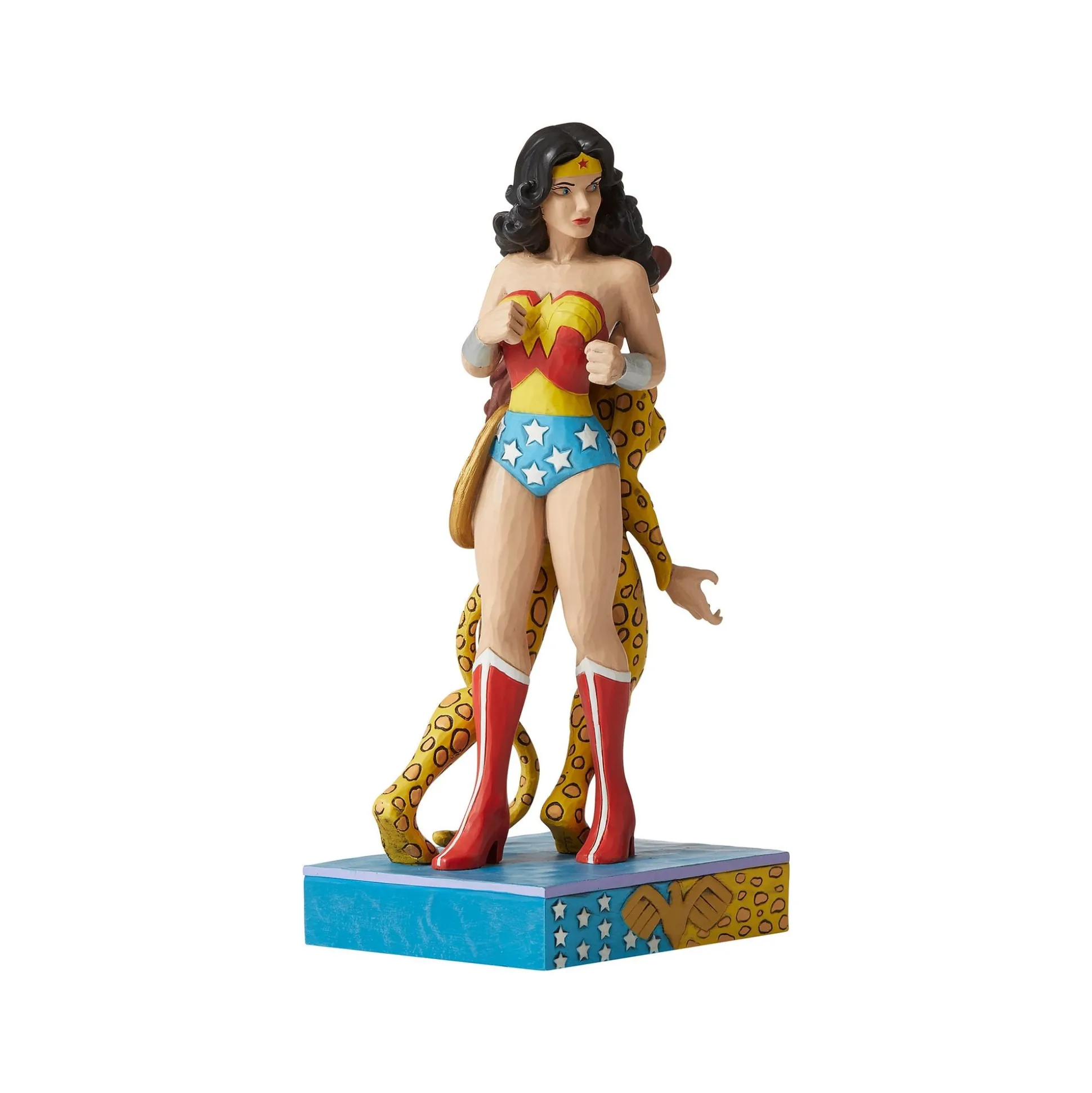 Best Sale Enesco Gift Wonder Woman and Cheetah