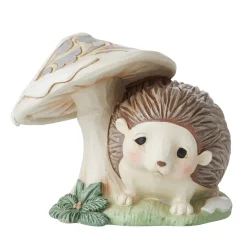 Outlet Enesco Gift Woodland Hedgehog by Mushroom