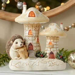 Discount Enesco Gift Woodland Lited Mushroom House