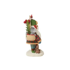 Flash Sale Enesco Gift Woodsy Walking Santa Figurine