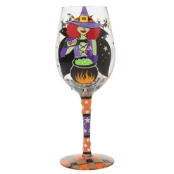 Best Enesco Gift Working Witch Wine Glass