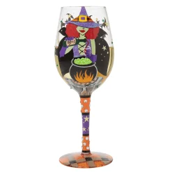 Best Enesco Gift Working Witch Wine Glass