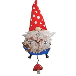 Clearance Enesco Gift Wren The Gnome Clock