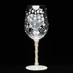 Best Enesco Gift Bride Two Hearts Wine Glass