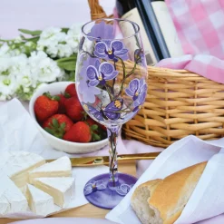 Best Enesco Gift Butterfly Jubilee Wine Glass