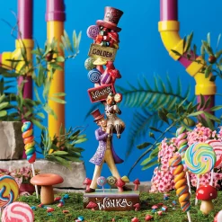 Discount Enesco Gift Willy Wonka with Stacked Icons